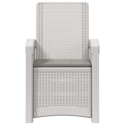 Chaise de jardin inclinable imitant le rotin PP 616597616597