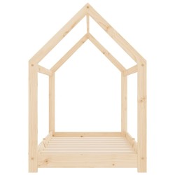 Cadre de lit d'enfant Bois de pin massif 80x160 cm 616599616599