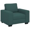 Canapé/Fauteuil vert foncé 100x77x82 cm tissu 616605616605