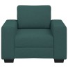 Canapé/Fauteuil vert foncé 100x77x82 cm tissu 616605616605