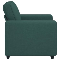 Canapé/Fauteuil vert foncé 100x77x82 cm tissu 616605616605