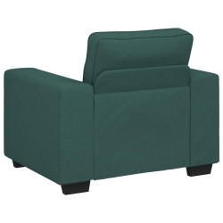 Canapé/Fauteuil vert foncé 100x77x82 cm tissu 616605616605