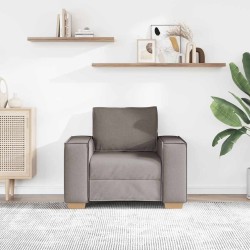 Canapé-chaise Taupe 100x78x84 cm Tissu 616606616606