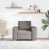 Canapé-chaise Taupe 100x78x84 cm Tissu 616606616606