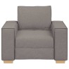Canapé-chaise Taupe 100x78x84 cm Tissu 616606616606