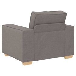 Canapé-chaise Taupe 100x78x84 cm Tissu 616606616606