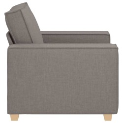 Canapé-chaise Taupe 100x78x84 cm Tissu 616606616606