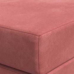 Canapé-lit pliable 200 x 67 x 45 cm Rose 616612616612