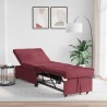 Canapé-lit escamotable Bordeaux 194 x 50 x 82 cm tissu 616616616616