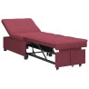 Canapé-lit escamotable Bordeaux 194 x 50 x 82 cm tissu 616616616616
