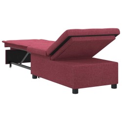 Canapé-lit escamotable Bordeaux 194 x 50 x 82 cm tissu 616616616616