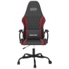 Chaise de jeu de massage Noir et rouge bordeaux Similicuir 616620616620