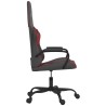 Chaise de jeu de massage Noir et rouge bordeaux Similicuir 616620616620
