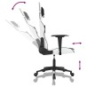 Chaise de jeu Blanc et noir Similicuir 616634616634