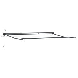 Cadre de store électrique avec LED Anthracite 4 x 2 m Aluminium 616640616640