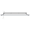 Cadre de store électrique avec LED Anthracite 4 x 2 m Aluminium 616640616640