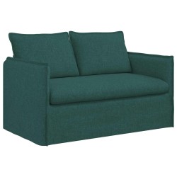 Canapé Vert foncé 136 x 82 x 85 cm tissu 616648616648