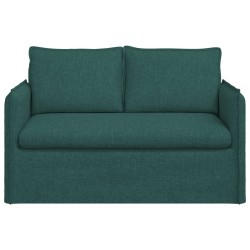 Canapé Vert foncé 136 x 82 x 85 cm tissu 616648616648