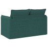 Canapé Vert foncé 136 x 82 x 85 cm tissu 616648616648