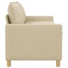 Canapé Crème 156 x 81 x 87,5 cm Tissu 616649616649
