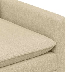 Canapé Crème 156 x 81 x 87,5 cm Tissu 616649616649