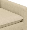 Canapé Crème 156 x 81 x 87,5 cm Tissu 616649616649
