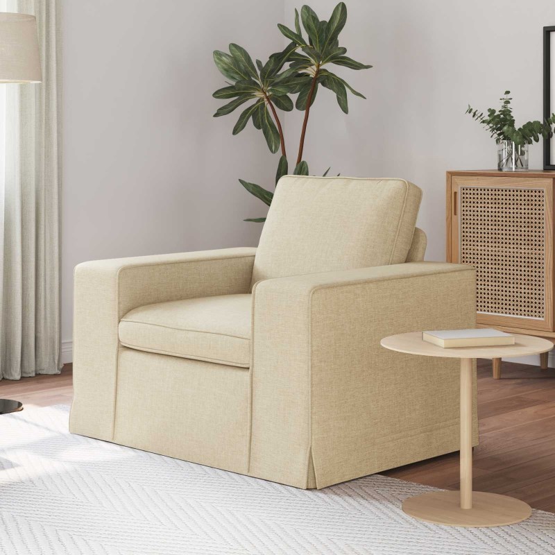 Canapé Crème 103 x 80 x 82 cm tissu 616650616650