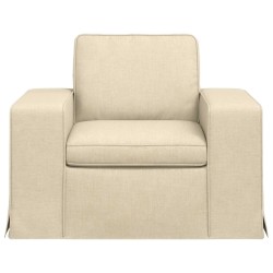 Canapé Crème 103 x 80 x 82 cm tissu 616650616650