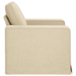 Canapé Crème 103 x 80 x 82 cm tissu 616650616650