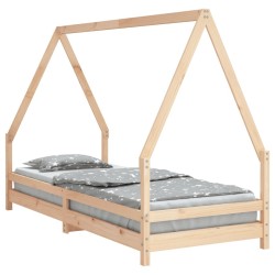 Cadre de lit pour enfants 90x200 cm bois de pin massif 616651616651