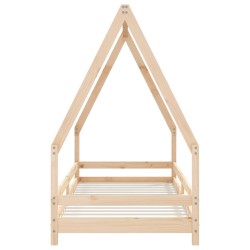 Cadre de lit pour enfants 90x200 cm bois de pin massif 616651616651