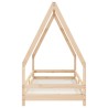 Cadre de lit pour enfants 90x200 cm bois de pin massif 616651616651