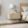 Cabinet de chevet mural 2 pcs Chêne Sonoma 49 x 34,5 x 20 cm 616654616654