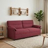 Canapé 100% polyester, cadre en métal, MDF, Contreplaqué 616659616659