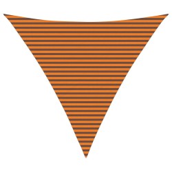 Voile d'ombre Orange et marron 6 x 6 x 6 m 616661616661