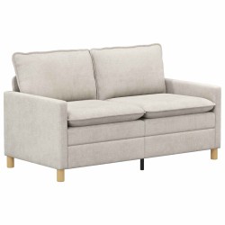 Canapé Crème 156 x 81 x 87,5 cm Polyester 616665616665