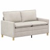 Canapé Crème 156 x 81 x 87,5 cm Polyester 616665616665