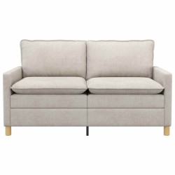 Canapé Crème 156 x 81 x 87,5 cm Polyester 616665616665