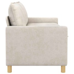 Canapé Crème 156 x 81 x 87,5 cm Polyester 616665616665