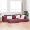 Canapé-Lit Bordeaux 245 x 78 x 77 cm tissu 616667616667
