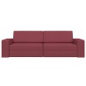 Canapé-Lit Bordeaux 245 x 78 x 77 cm tissu 616667616667