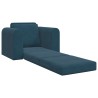 Canapé-Lit Bleu 98 x 71 x 83 cm Velours 616668616668