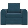 Canapé-Lit Bleu 98 x 71 x 83 cm Velours 616668616668