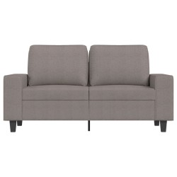 Canapé à 2 places Taupe 120 cm Tissu 616669616669
