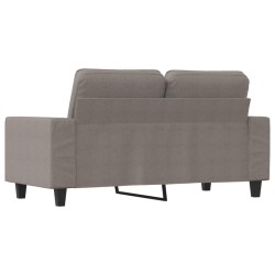 Canapé à 2 places Taupe 120 cm Tissu 616669616669
