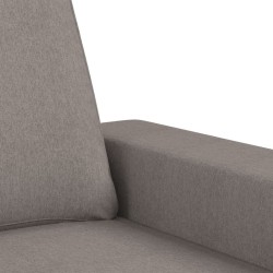 Canapé à 2 places Taupe 120 cm Tissu 616669616669