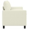 Canapé Crème 156 x 81 x 87,5 cm Tissu 616674616674