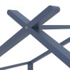 Cadre de lit d'enfant Gris Bois de pin massif 80x160 cm 616679616679