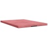 Canapé-lit pliable 140 x 67 x 45 cm Rose 616681616681