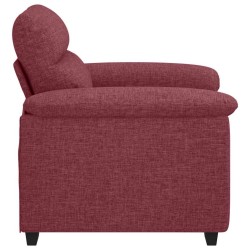 Canapé/Fauteuil rouge vin 100x81x84 cm tissu 616682616682